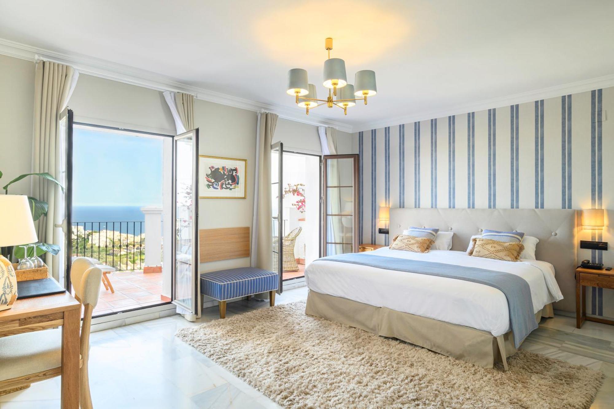 Double or Twin Room with Private Terrace and Sea View