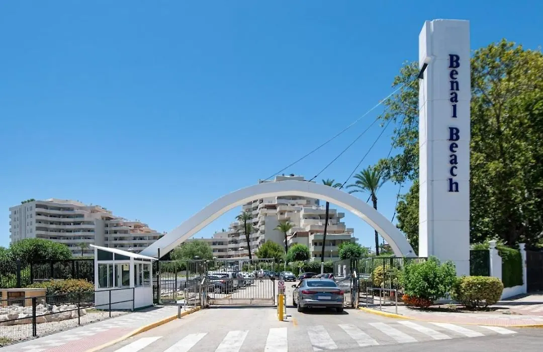 El Estudio De La Playa Benalbeach New 1Bd, Piscinas, Playa Y Vistas Al Mar Ref504-1