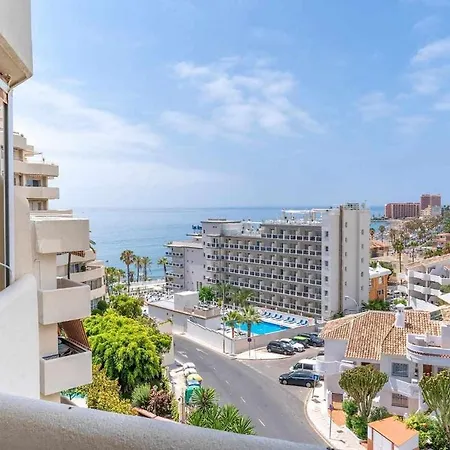 El Estudio De La Playa Benalbeach New 1Bd, Piscinas, Playa Y Vistas Al Mar Ref504-2