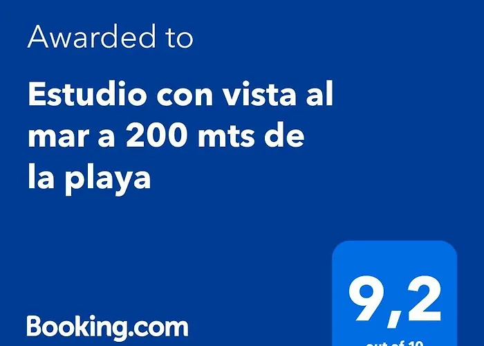 Estudio con vista al mar a 200 mts de la playa Benalmádena