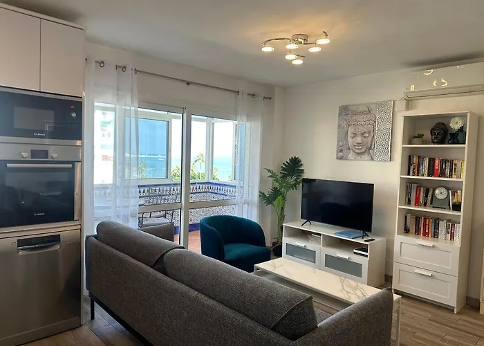 Luxury Beachfront Apartment In Benalmadena Costa